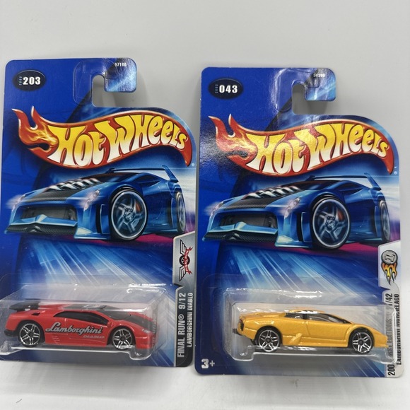 Hot Wheels Other - Hot Wheels Lamborghini Diablo And Murcelago 2003 203 And 043
